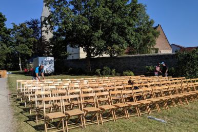 Open-Air-Kino "Ein Becken voller Männer" 